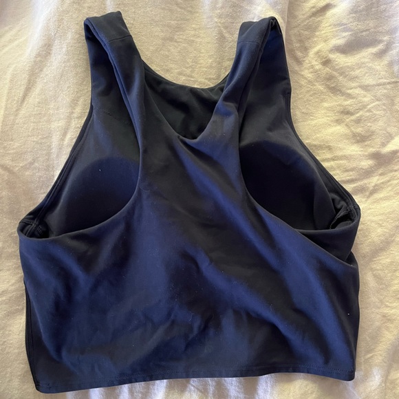 Athleta Navy Conscious Crop Size S - Picture 4 of 5